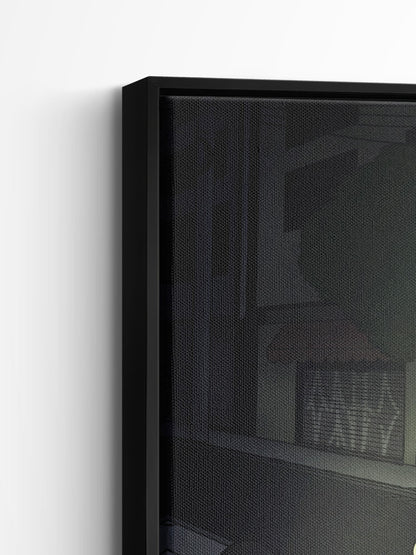 After Session – Framed Canvas | Contemporary Skateboard Artwork for Home Decor - Caio Trevisan Art