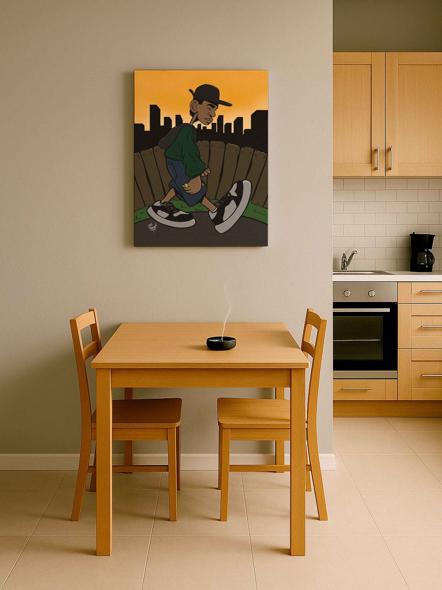 The City Never Sleeps – Canvas Print | Ready To Hang | Urban & Contemporary Cityscape Artwork