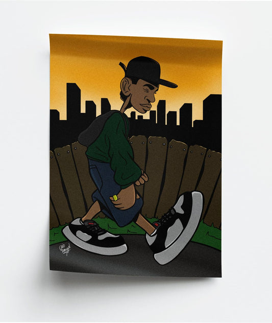 The City Never Sleeps – Print | Urban & Contemporary Cityscape Illustration