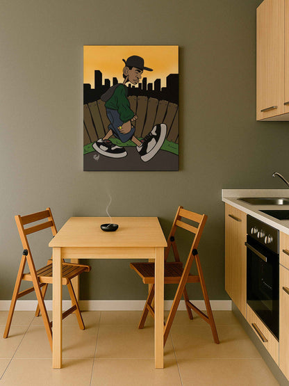 The City Never Sleeps – Canvas Print | Ready To Hang | Urban & Contemporary Cityscape Artwork