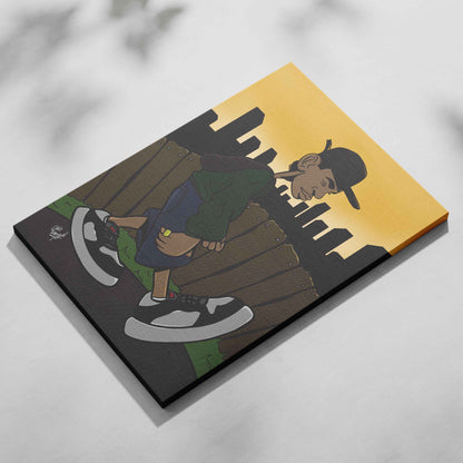 The City Never Sleeps – Canvas Print | Ready To Hang | Urban & Contemporary Cityscape Artwork