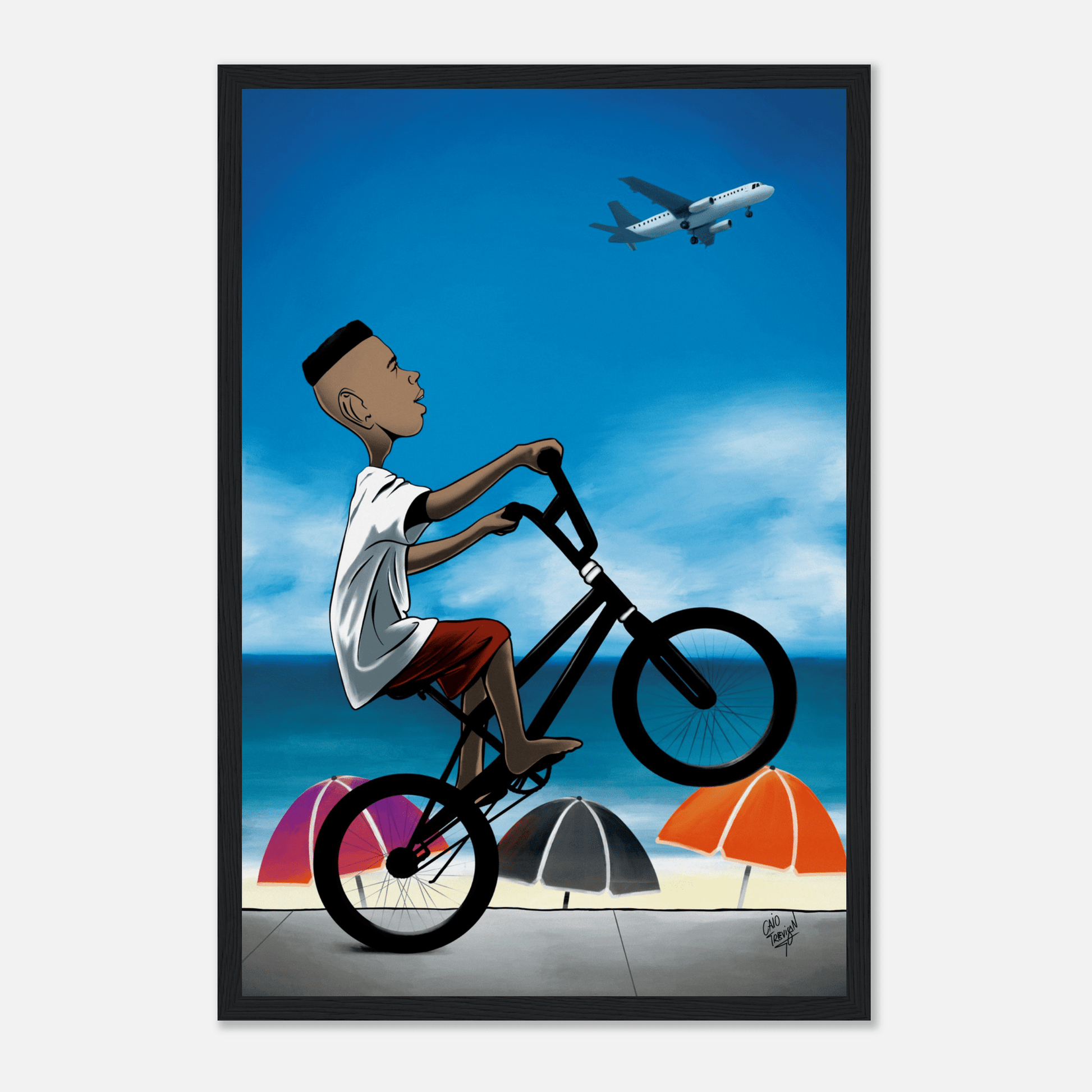 Dreams – Framed Poster | Contemporary Urban Wall Art - Caio Trevisan Art