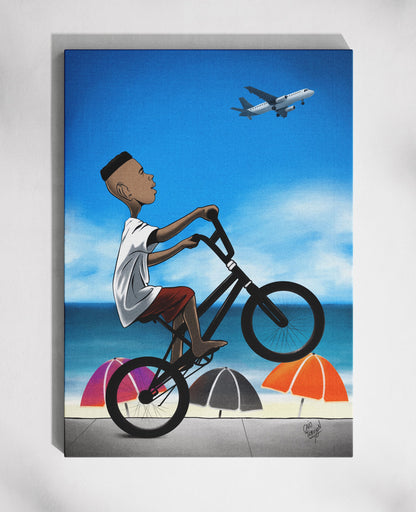 Sueños – Impresión en lienzo | Arte conceptual urbano y contemporáneo