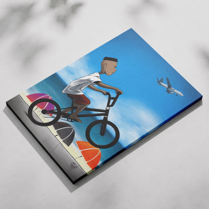 Sueños – Impresión en lienzo | Arte conceptual urbano y contemporáneo