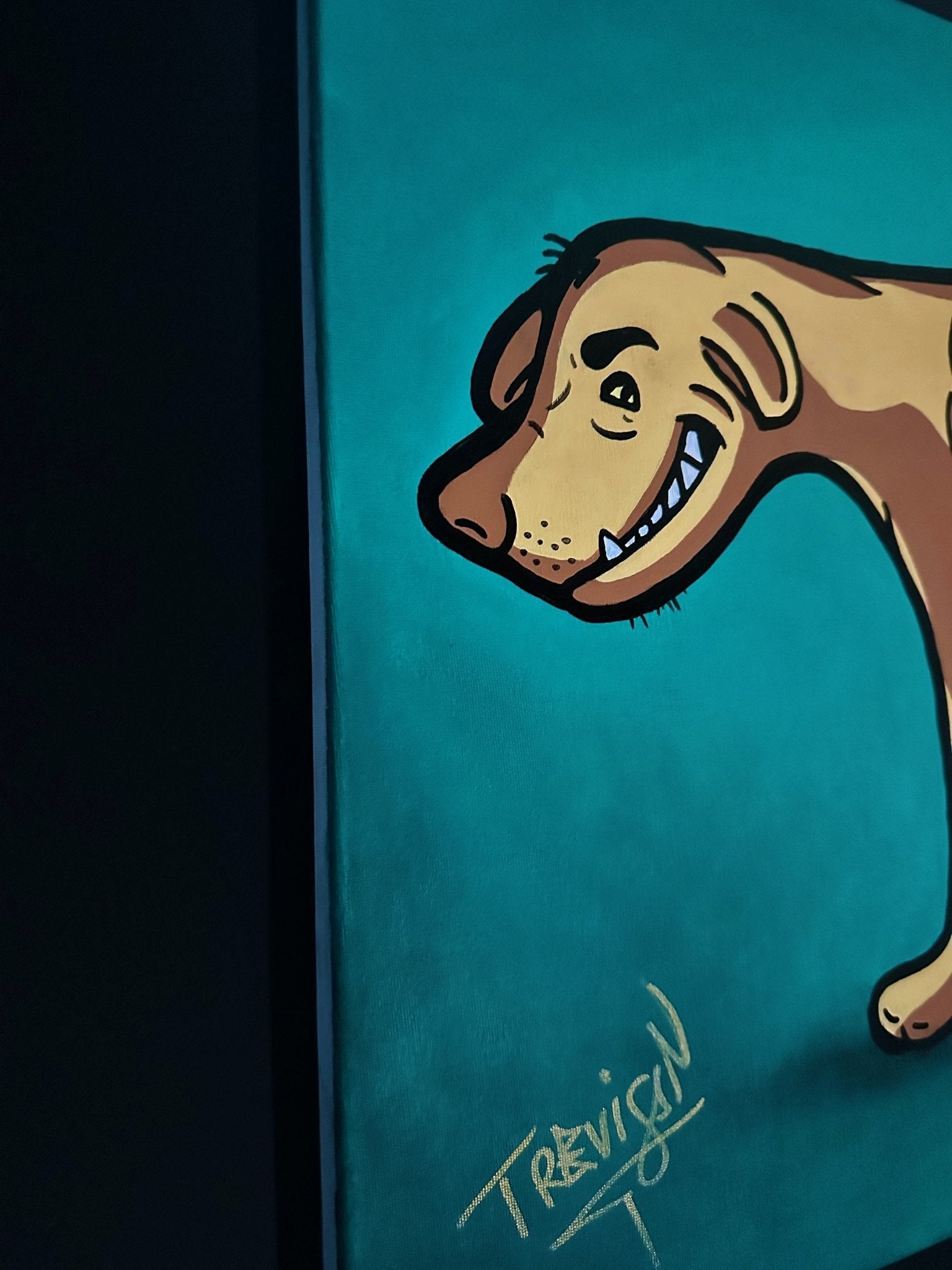 ''KDELO CARAMELO'' Acrylic On Canvas (70x50cm) - Caio Trevisan Art