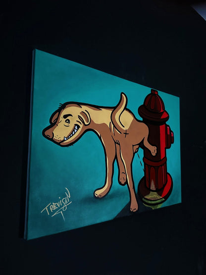 ''KDELO CARAMELO'' Acrylic On Canvas (70x50cm) - Caio Trevisan Art