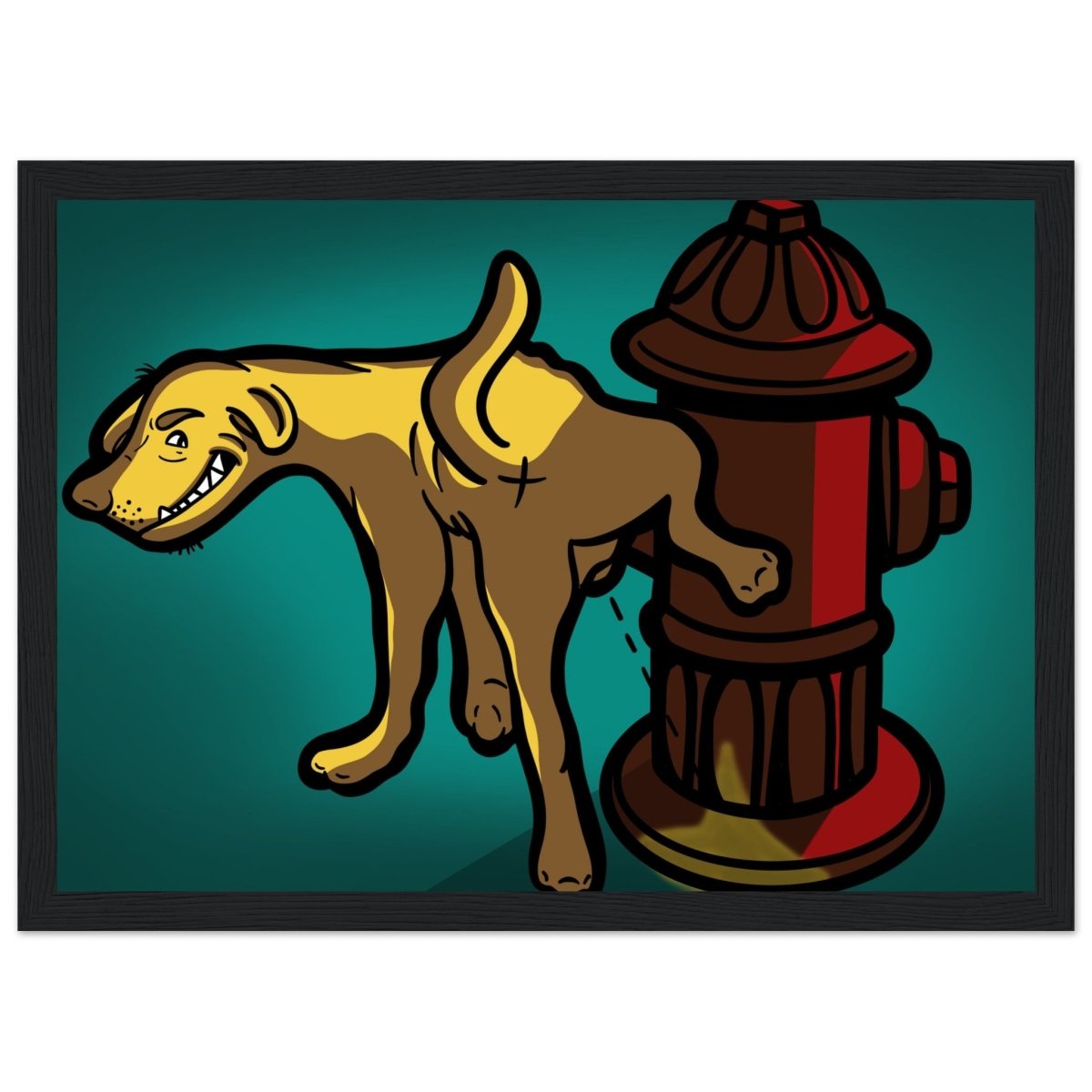 ''KDELO CARAMELO'' Premium Semi - Glossy Paper Wooden Framed Poster - Caio Trevisan Art