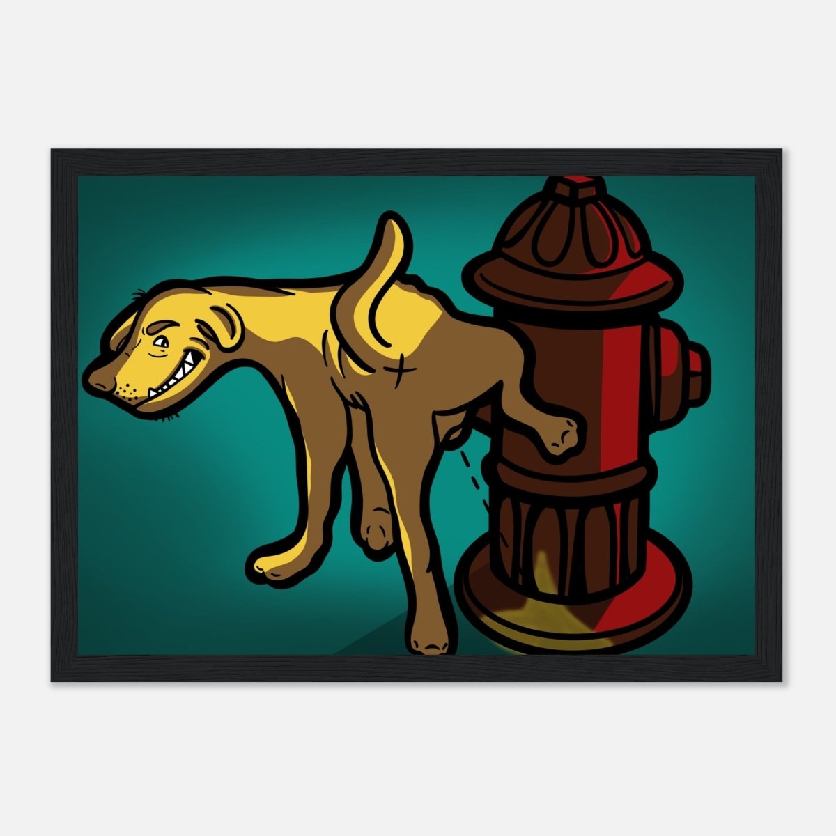 ''KDELO CARAMELO'' Premium Semi - Glossy Paper Wooden Framed Poster - Caio Trevisan Art