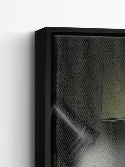 Late Night Tattoo Sesh – Framed Canvas | Contemporary Tattoo Canvas for Interiors - Caio Trevisan Art