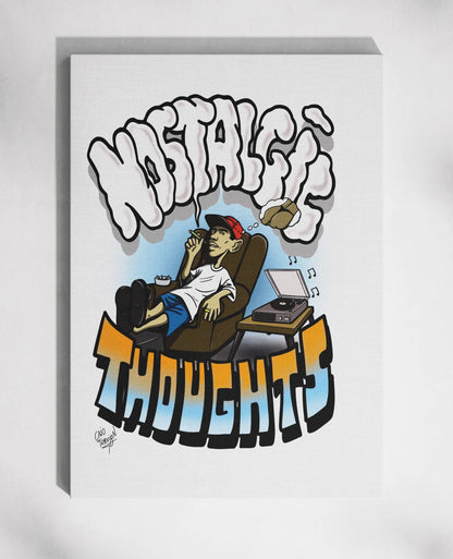 Nostalgic Thoughts – Canvas Print | Ready To Hang | Urban & Contemporary Concept Artwork - Caio Trevisan Art