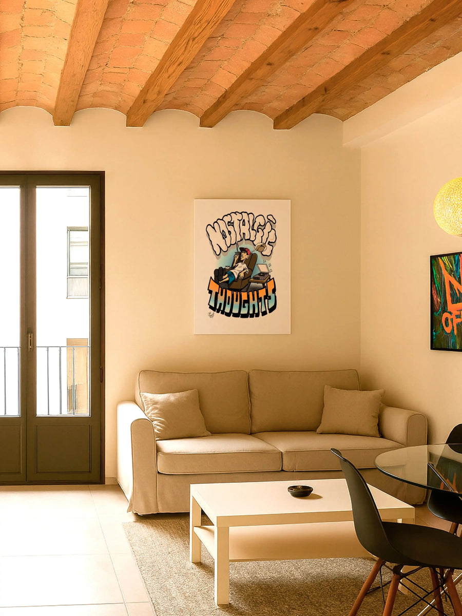 Nostalgic Thoughts – Canvas Print | Ready To Hang | Urban & Contemporary Concept Artwork - Caio Trevisan Art