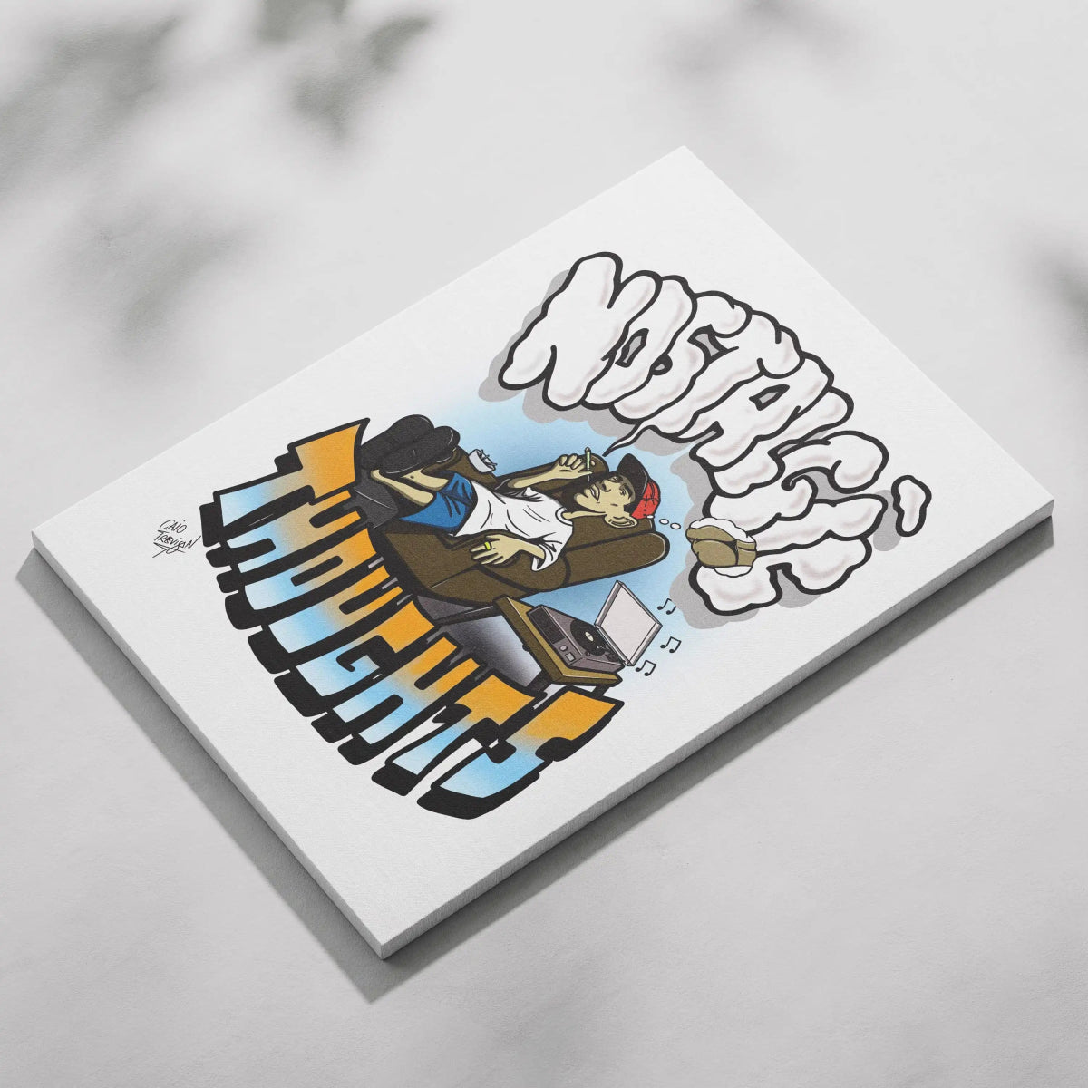 Nostalgic Thoughts – Canvas Print | Ready To Hang | Urban & Contemporary Concept Artwork - Caio Trevisan Art