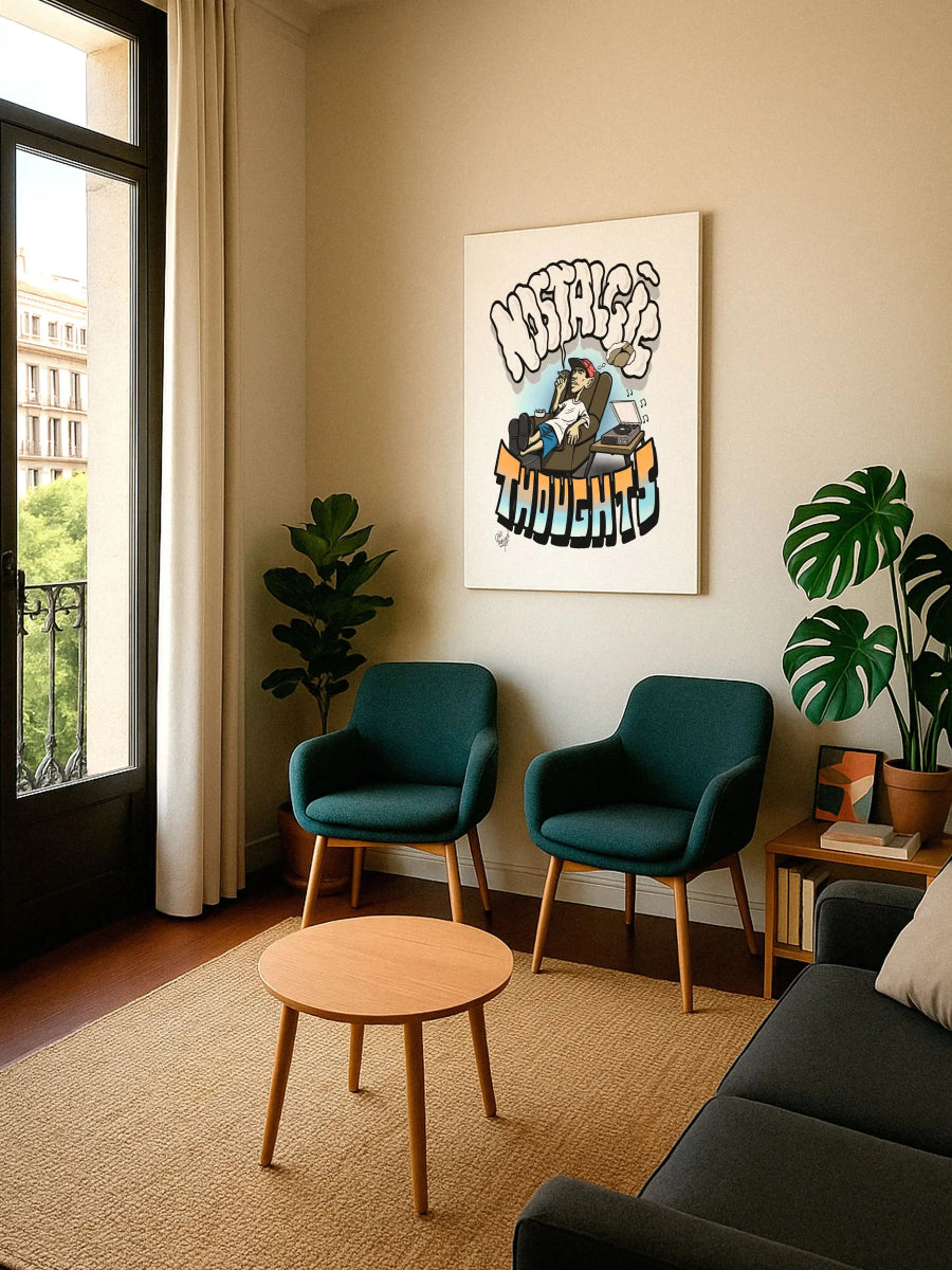 Nostalgic Thoughts – Canvas Print | Ready To Hang | Urban & Contemporary Concept Artwork - Caio Trevisan Art