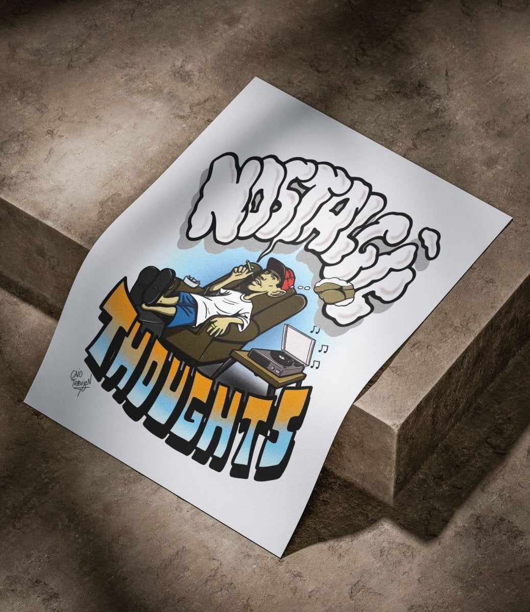 Nostalgic Thoughts – Print | Contemporary Concept Illustration - Caio Trevisan Art