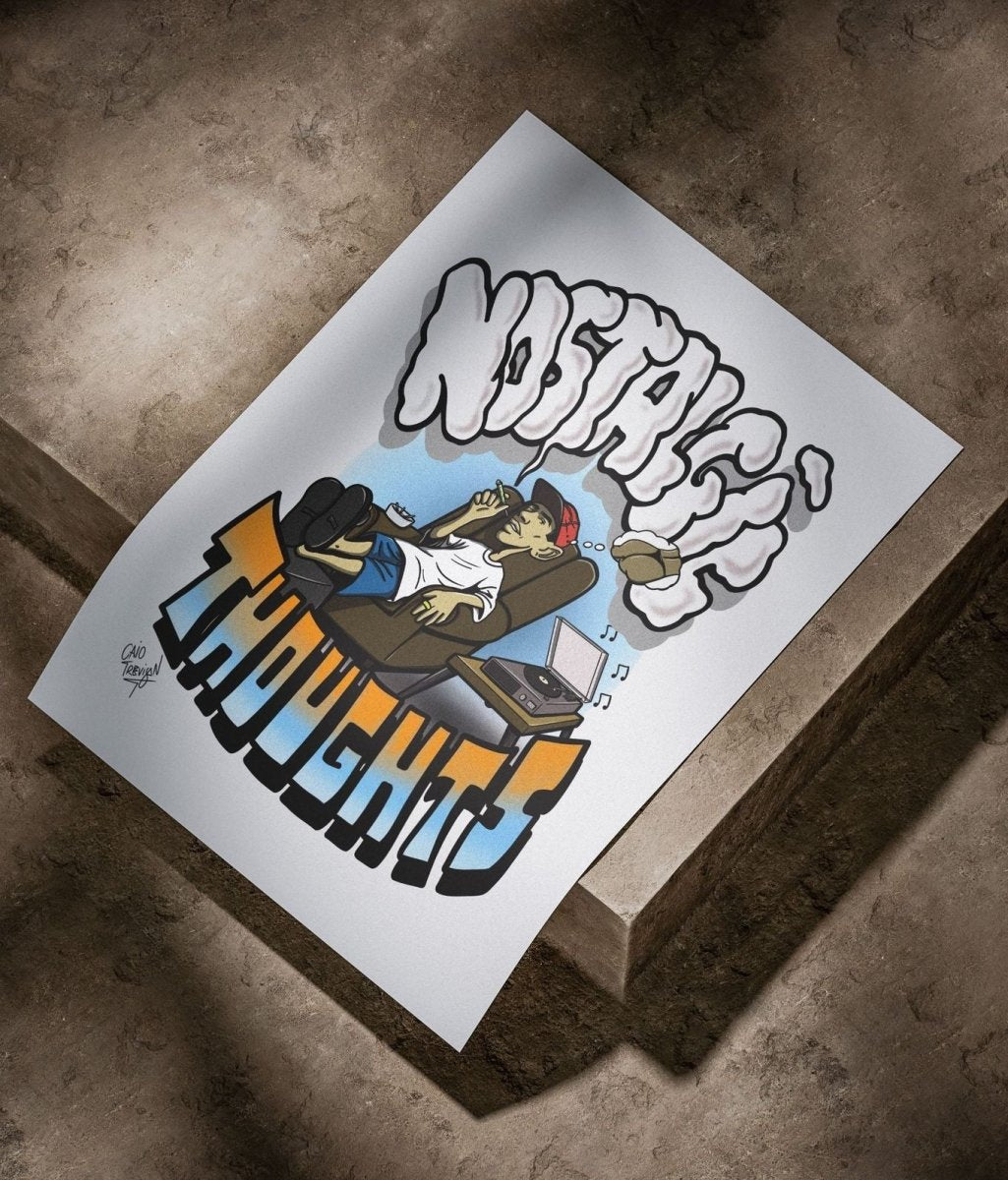 Nostalgic Thoughts – Print | Contemporary Concept Illustration - Caio Trevisan Art