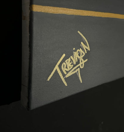 ''PLAYERS'' Acrylic On Canvas Original Painting - 90x120cm - Caio Trevisan Art