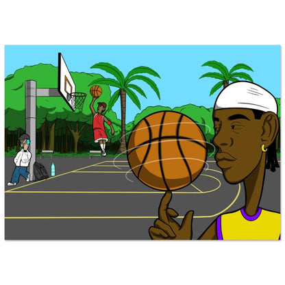 ''PLAYERS'' Premium Semi - Glossy Paper Poster - Caio Trevisan Art