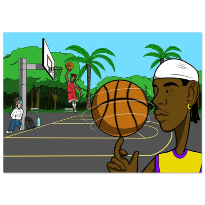 ''PLAYERS'' Premium Semi - Glossy Paper Poster - Caio Trevisan Art