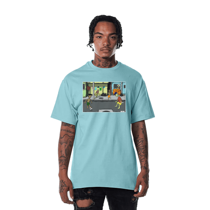 Soccer in the Hood Essential Street T-Shirt - Caio Trevisan Art