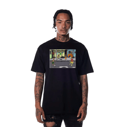 Soccer in the Hood Essential Street T-Shirt - Caio Trevisan Art