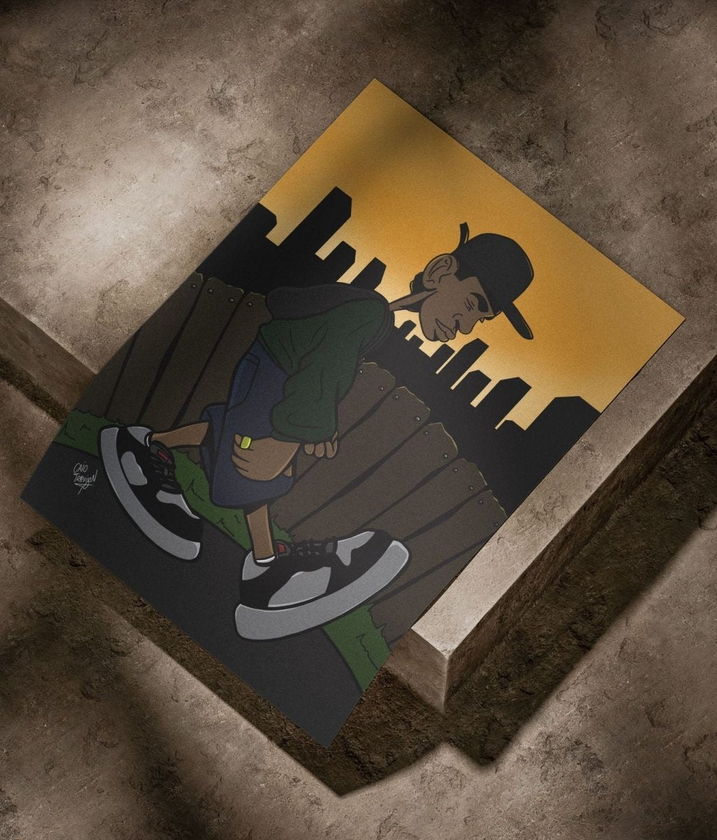 The City Never Sleeps – Print | Urban & Contemporary Cityscape Illustration - Caio Trevisan Art