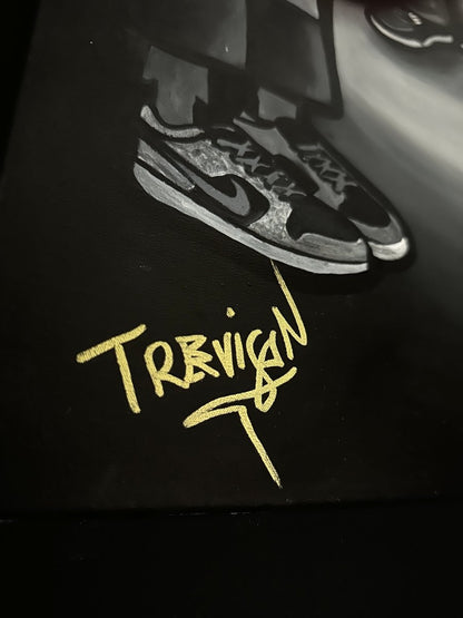 ''THE DEAL'' Acrylic On Canvas Original Painting - 70x100cm - Caio Trevisan Art