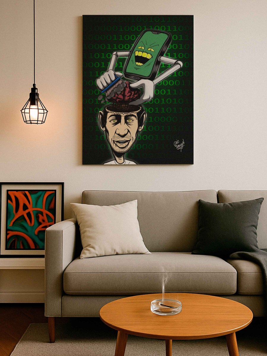 World Is Gone – Canvas Print | Ready To Hang | Surreal & Contemporary Artwork - Caio Trevisan Art