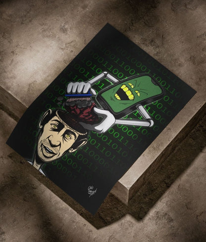 World Is Gone – Print | Surreal & Contemporary Illustration - Caio Trevisan Art