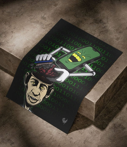 World Is Gone – Print | Surreal & Contemporary Illustration - Caio Trevisan Art