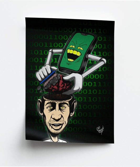 World Is Gone – Print | Surreal & Contemporary Illustration - Caio Trevisan Art