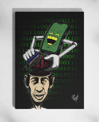 World Is Gone – Canvas Print | Ready To Hang | Surreal & Contemporary Artwork